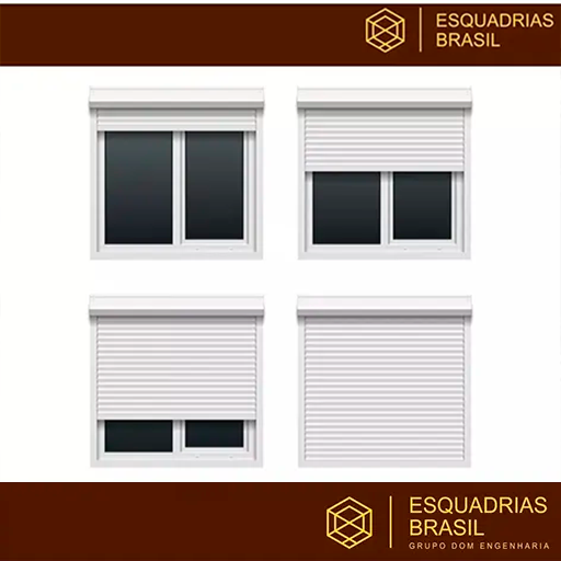 Comprar Janela de alumínio com persiana integrada no Pará