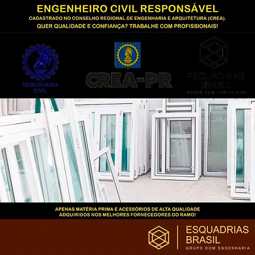 Fabricante de esquadrias de alumínio 
em Amazonas