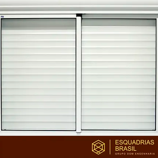 Fabricante de Janela persiana de alumínio