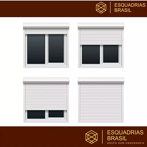 JANELA DE ALUMÍNIO COM PERSIANA INTEGRADA 
em Minas Gerais
