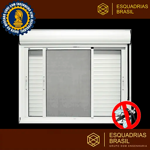 Venda de Janela com tela mosqueteira Curitiba